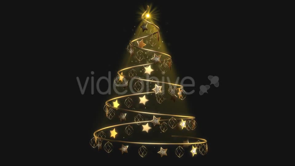 Christmas Tree Stars Videohive 13542076 Motion Graphics Image 9