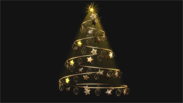 Christmas Tree Stars - Videohive Download 13542076
