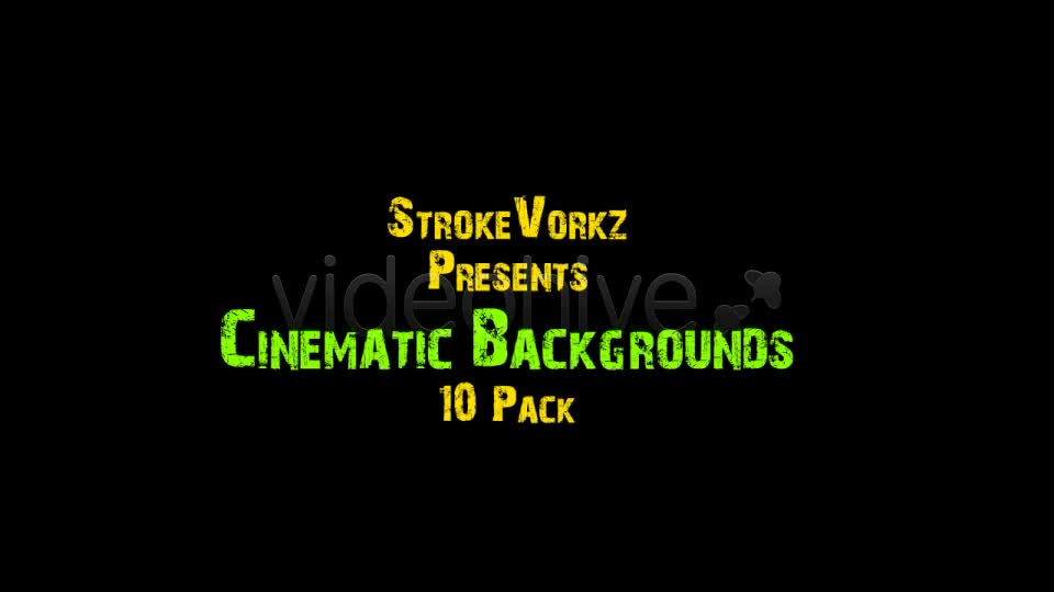 Cinematic Backgrounds 10 Pack Videohive 7975436 Motion Graphics Image 1