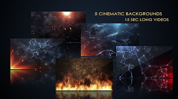 Cinematic Backgrounds - Download Videohive 18000311