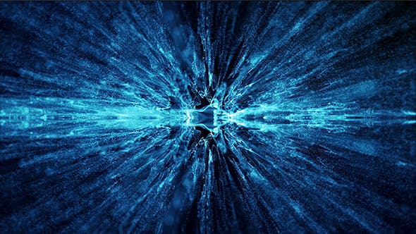 Cinematic Blue Particles Loop - 21196440 Videohive Download