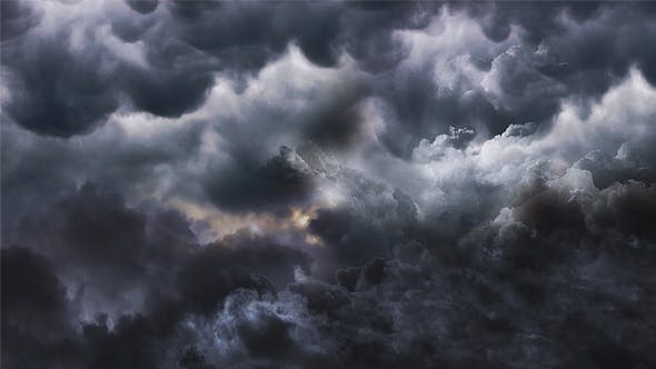 Cinematic Dark Storm Clouds - 18080052 Download Videohive