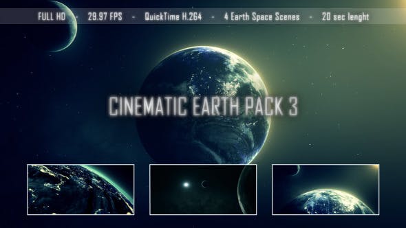 Cinematic Earth Pack 3 - Videohive Download 8879267