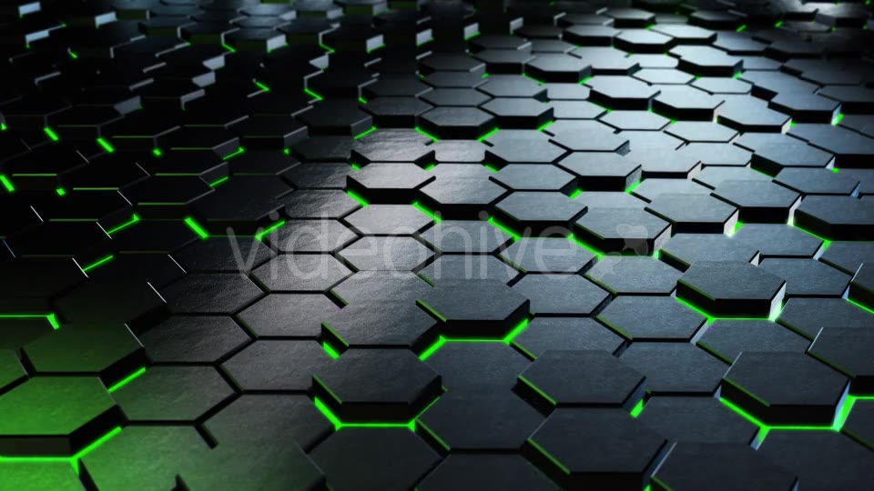 Cinematic Hexagons Green Pack Videohive 19591651 Motion Graphics Image 3