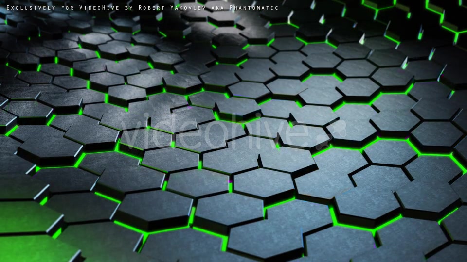 Cinematic Hexagons Green Pack Videohive 19591651 Motion Graphics Image 4