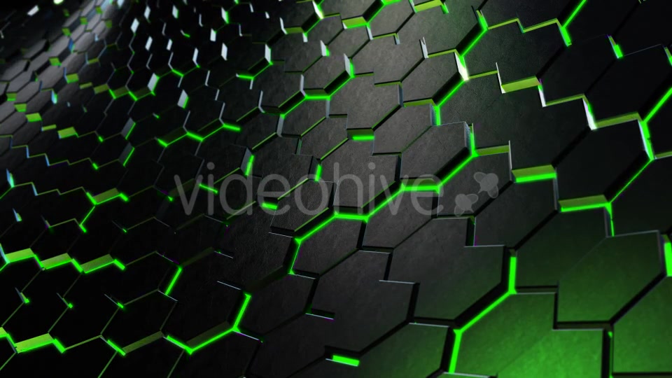 Cinematic Hexagons Green Pack Videohive 19591651 Motion Graphics Image 6