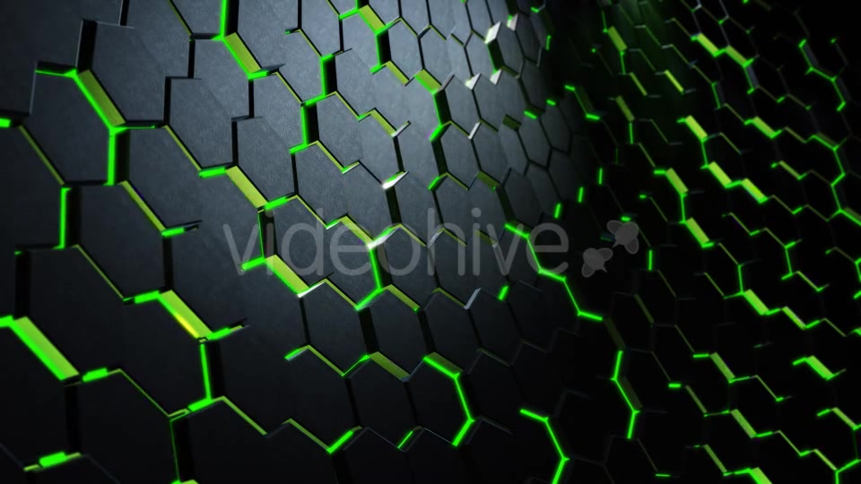 Cinematic Hexagons Green Pack Videohive 19591651 Motion Graphics Image 7