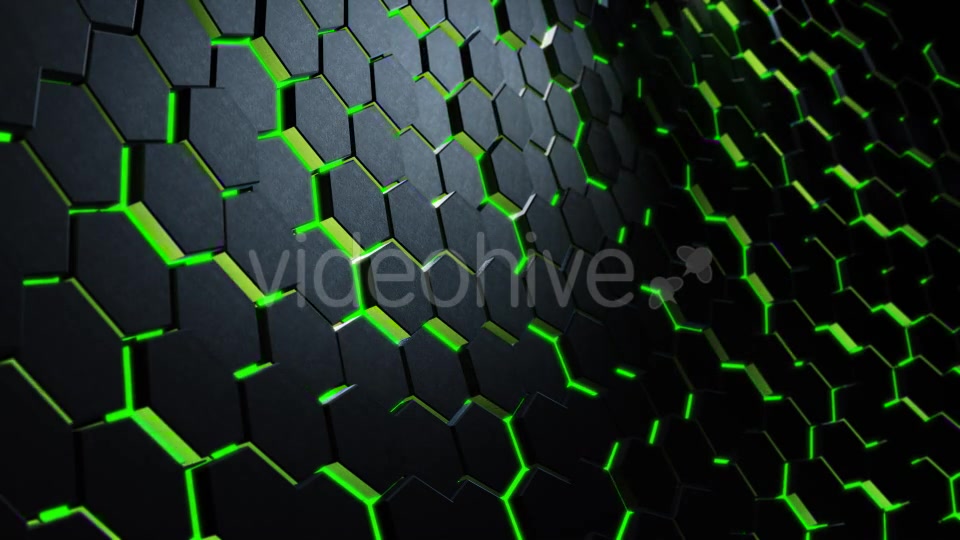 Cinematic Hexagons Green Pack Videohive 19591651 Motion Graphics Image 8