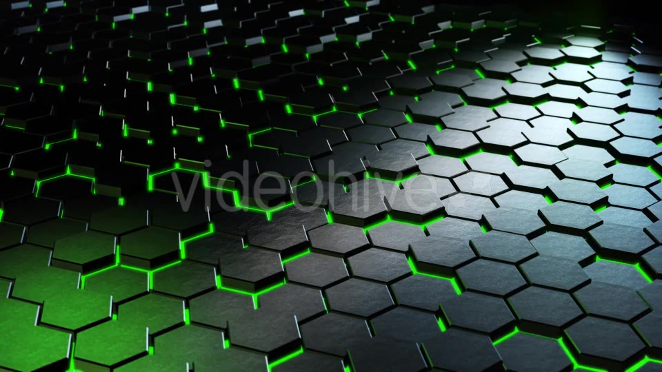 Cinematic Hexagons Green Pack Videohive 19591651 Motion Graphics Image 9
