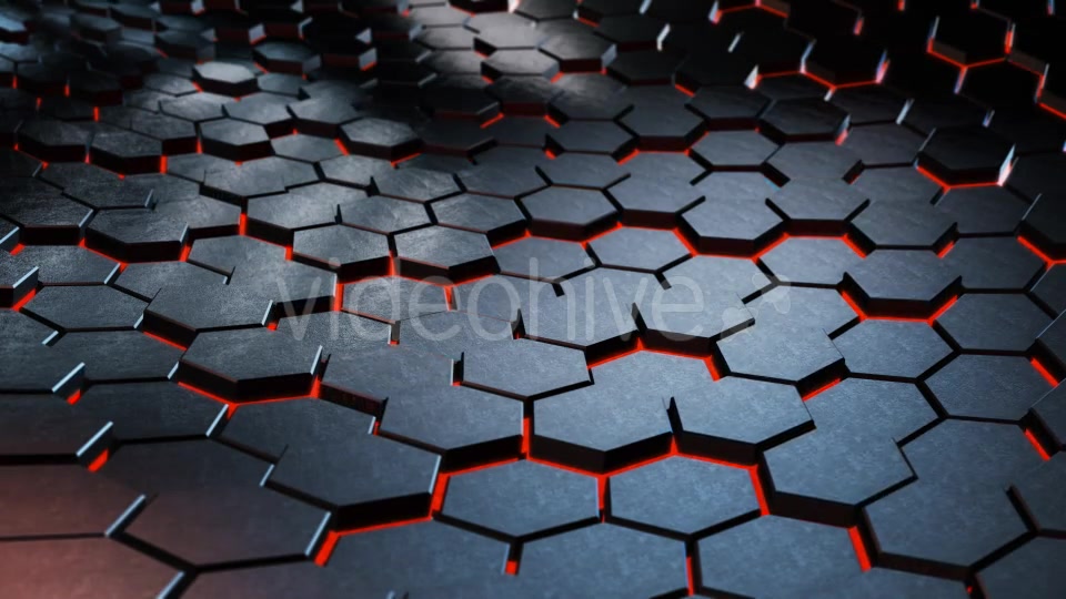 Cinematic Hexagons Red Pack Videohive 19645345 Motion Graphics Image 5