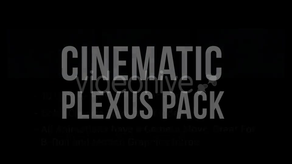 Cinematic Plexus Pack 4K Videohive 21194099 Motion Graphics Image 11