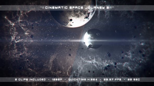 Cinematic Space Journey 2 - Download Videohive 5864797