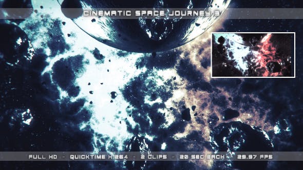 Cinematic Space Journey 3 - Videohive 6002795 Download