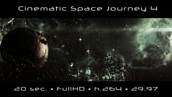 Cinematic Space Journey 4 - Videohive Download 6863674
