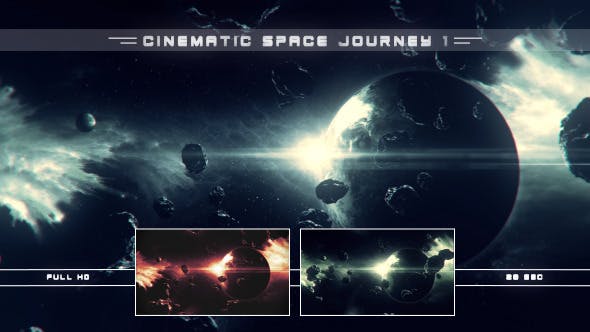 Cinematic Space Journey - Videohive Download 5823820