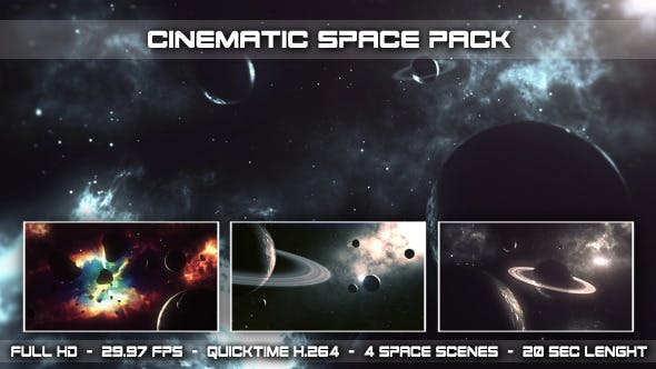 Cinematic Space Pack - Download Videohive 7835083