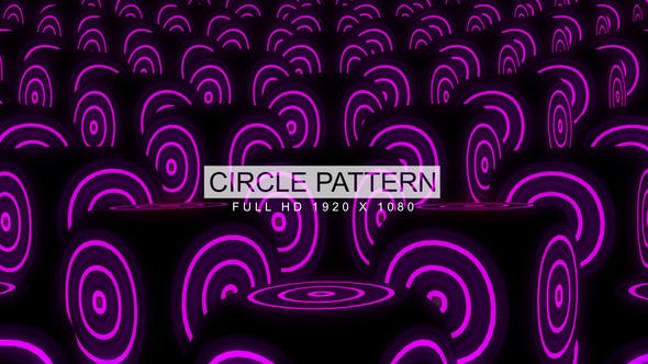 Circle Pattern VJ Loops Background - 21778254 Download Videohive