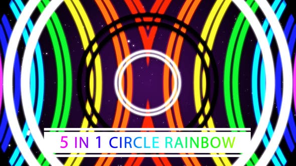 Circle Rainbow - Videohive 22029094 Download