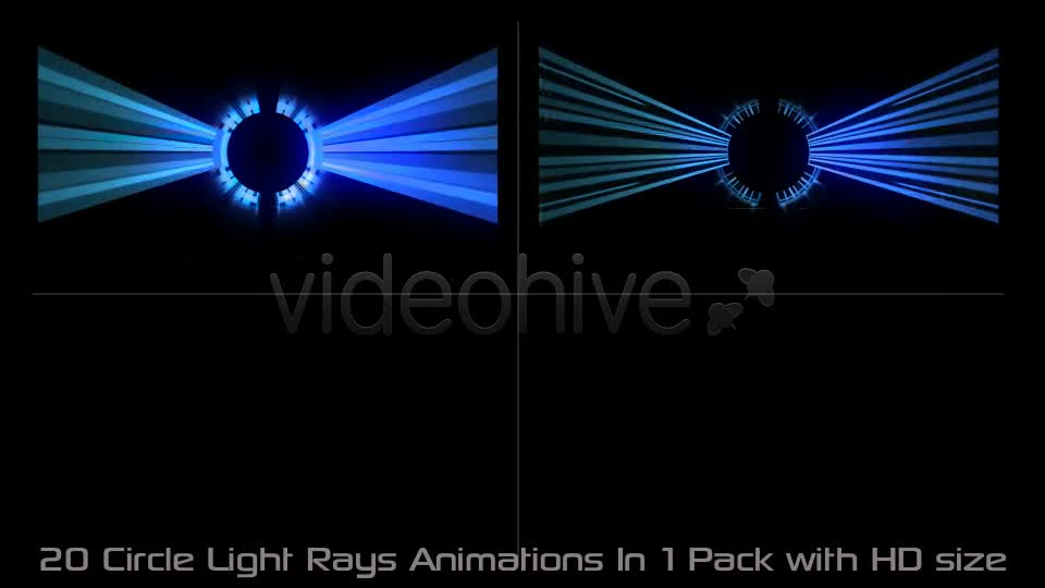 Circle Rays Elements Color Pack 01 Videohive 20797283 Motion Graphics Image 1