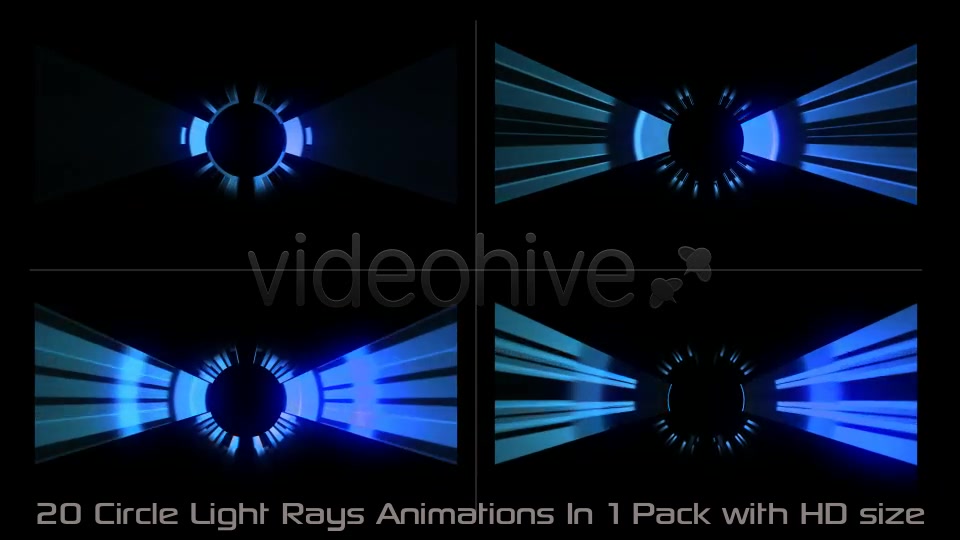 Circle Rays Elements Color Pack 01 Videohive 20797283 Motion Graphics Image 4