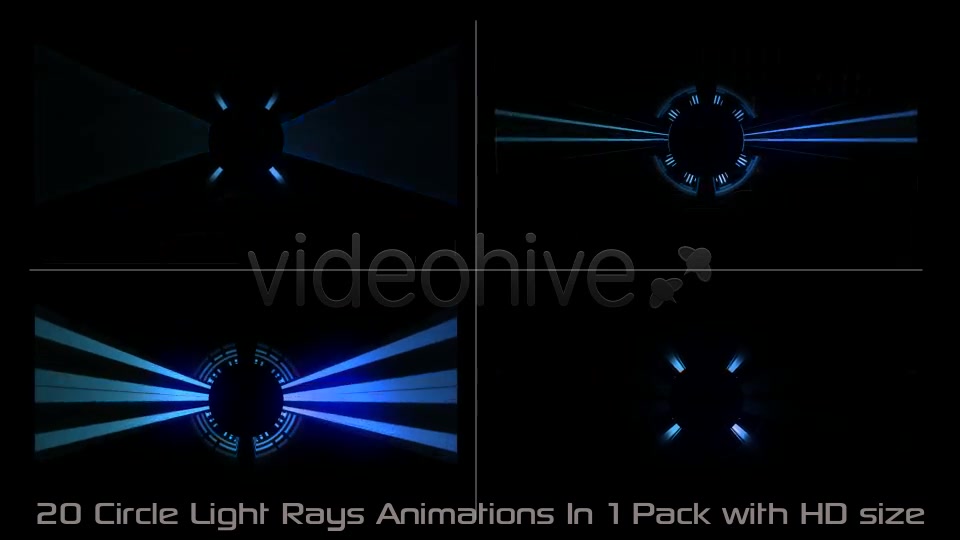 Circle Rays Elements Color Pack 01 Videohive 20797283 Motion Graphics Image 7