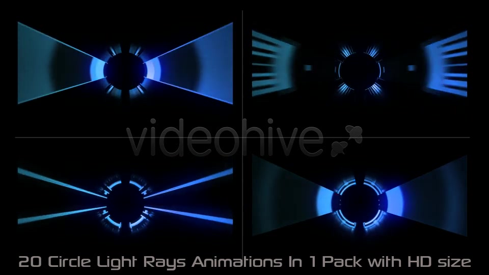 Circle Rays Elements Color Pack 01 Videohive 20797283 Motion Graphics Image 8