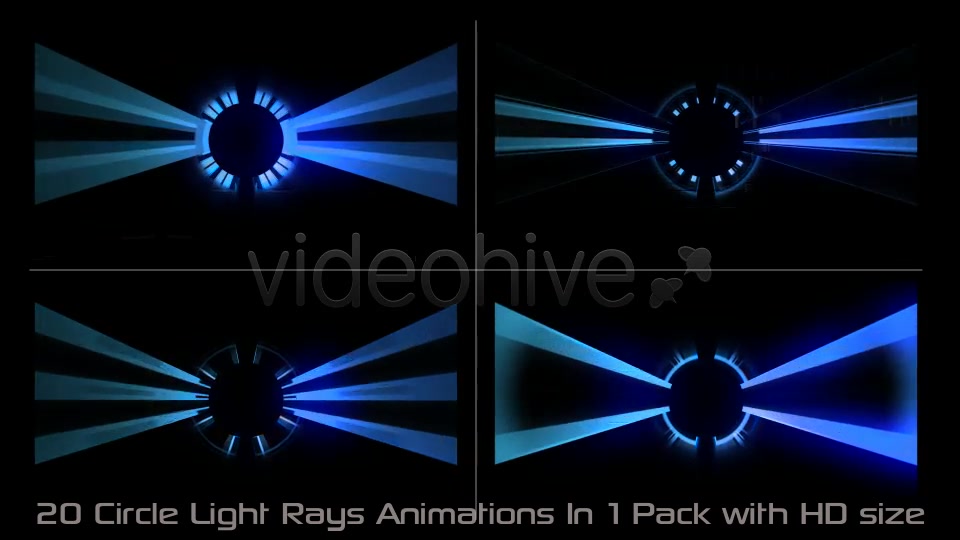 Circle Rays Elements Color Pack 01 Videohive 20797283 Motion Graphics Image 9