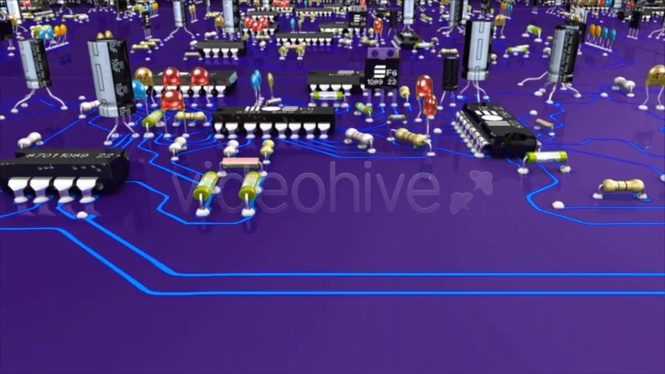 Circuit Board Technology Pack 02 (Pack of 3) Videohive 8038389 Motion Graphics Image 6