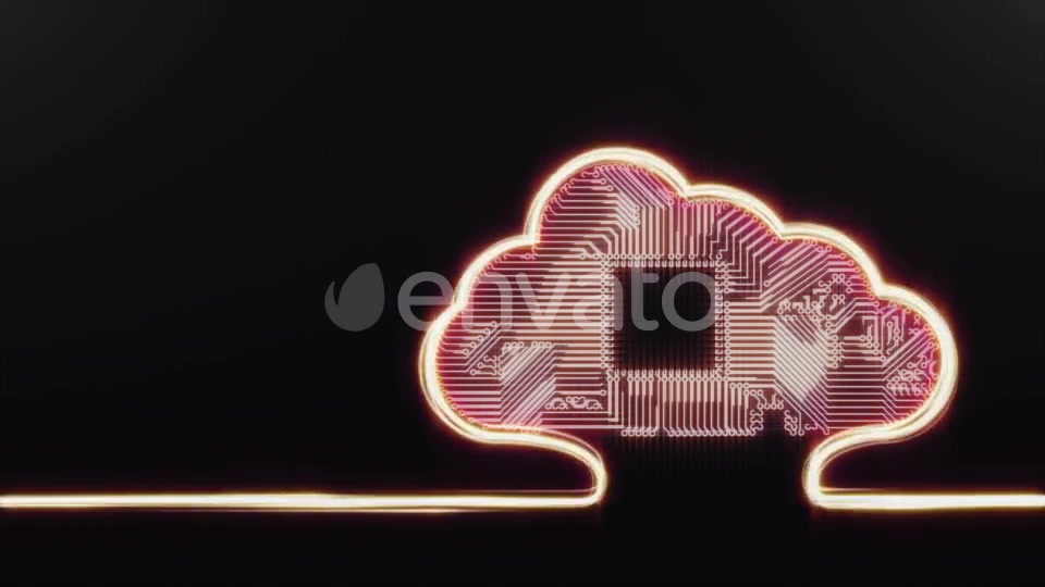 Circuit Cloud Computing Videohive 21658579 Motion Graphics Image 9