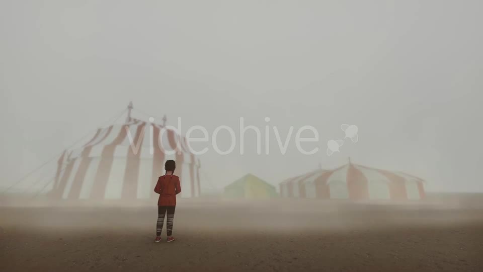Circus and Little Girl Videohive 19225327 Motion Graphics Image 1