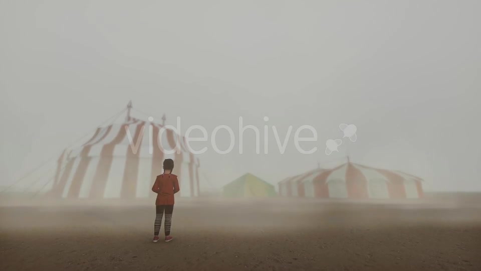 Circus and Little Girl Videohive 19225327 Motion Graphics Image 2