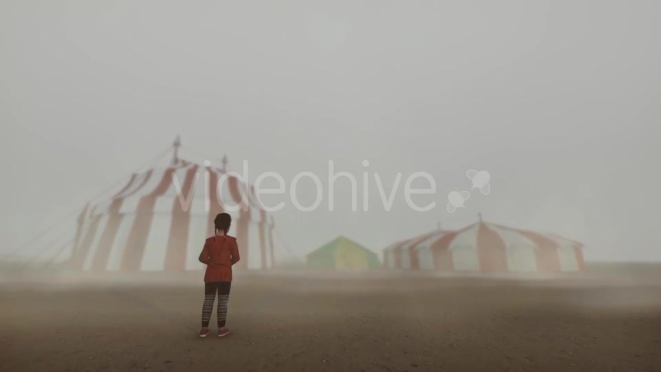 Circus and Little Girl Videohive 19225327 Motion Graphics Image 4
