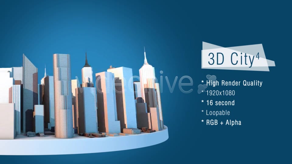 City Videohive 5361095 Motion Graphics Image 5