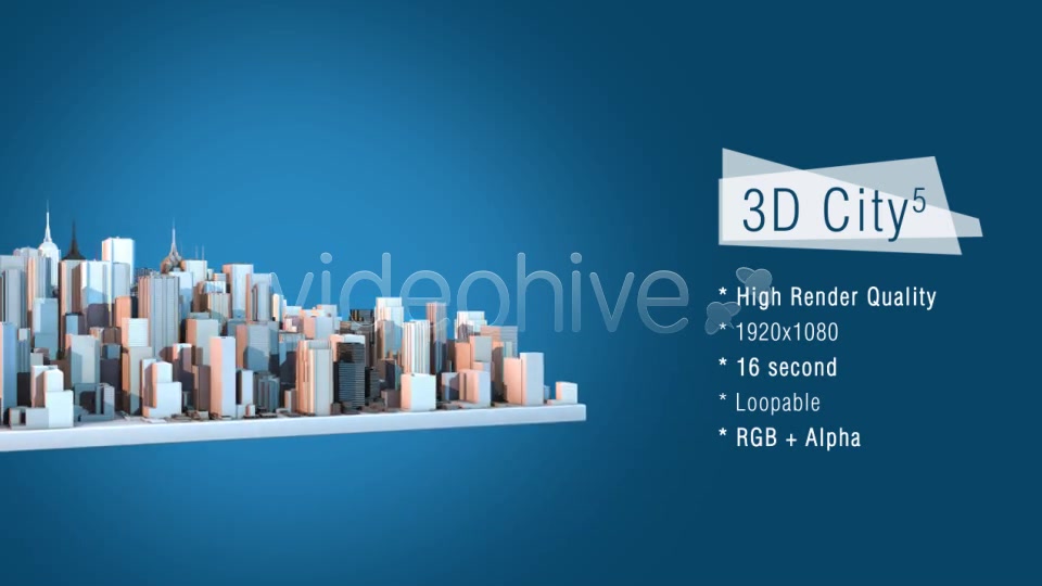 City Videohive 5361140 Motion Graphics Image 4