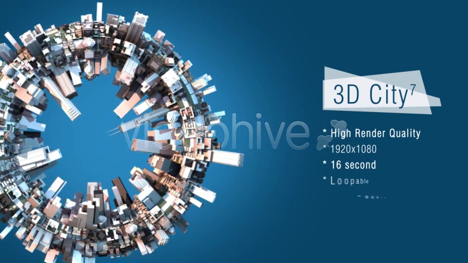 City Videohive 5361363 Motion Graphics Image 4