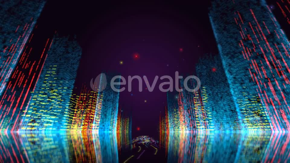 City Lights Loop Videohive 22897171 Motion Graphics Image 1