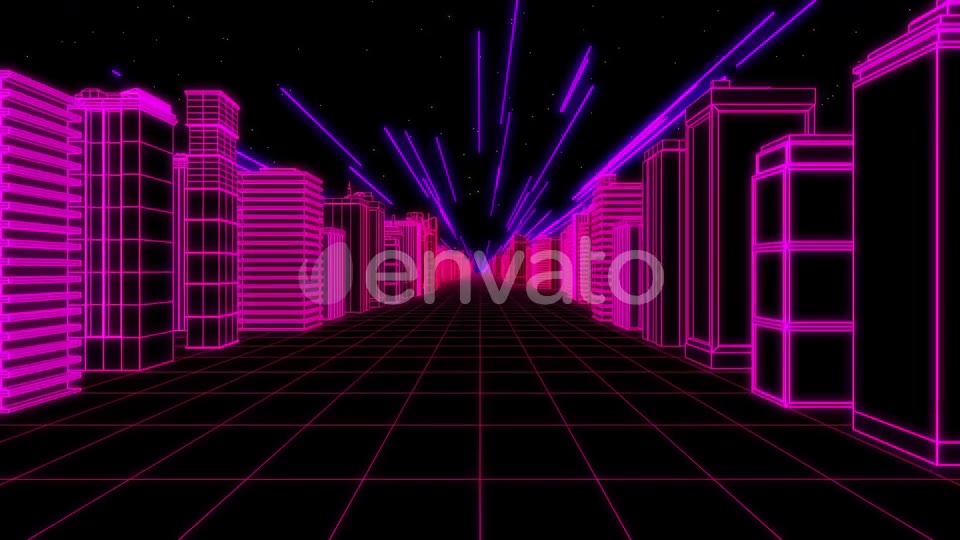 City Night Colorful 03 Hd Videohive 23920962 Motion Graphics Image 2