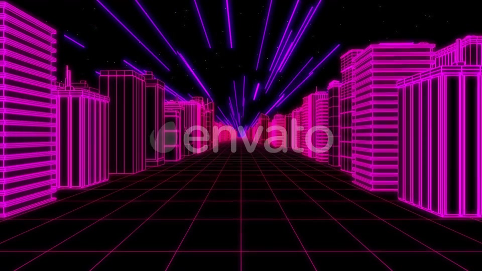 City Night Colorful 03 Hd Videohive 23920962 Motion Graphics Image 3