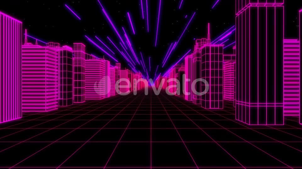 City Night Colorful 03 Hd Videohive 23920962 Motion Graphics Image 8