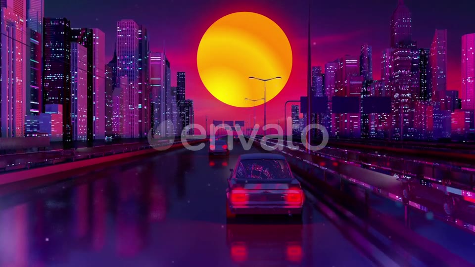 City Night Driving Videohive 24203490 Motion Graphics Image 2