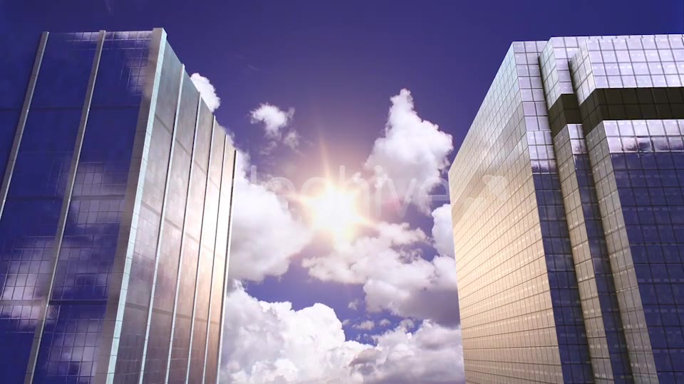 City Skyscrapers – Sun, Sky and Clouds 7 Background Videohive 14052961 Motion Graphics Image 11