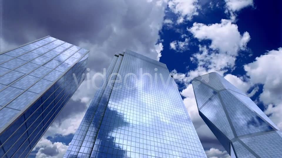 City Skyscrapers – Sun, Sky and Clouds 7 Background Videohive 14052961 Motion Graphics Image 2