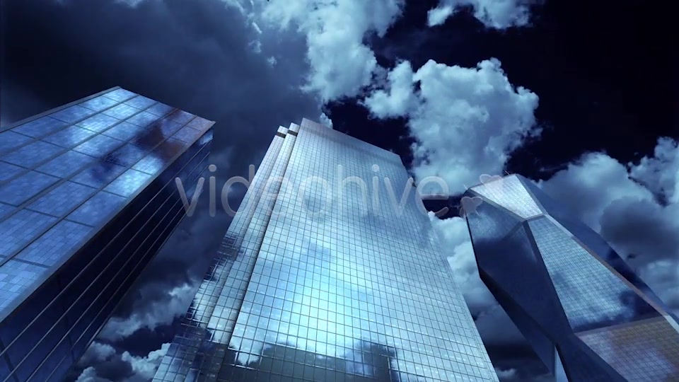 City Skyscrapers – Sun, Sky and Clouds 7 Background Videohive 14052961 Motion Graphics Image 5