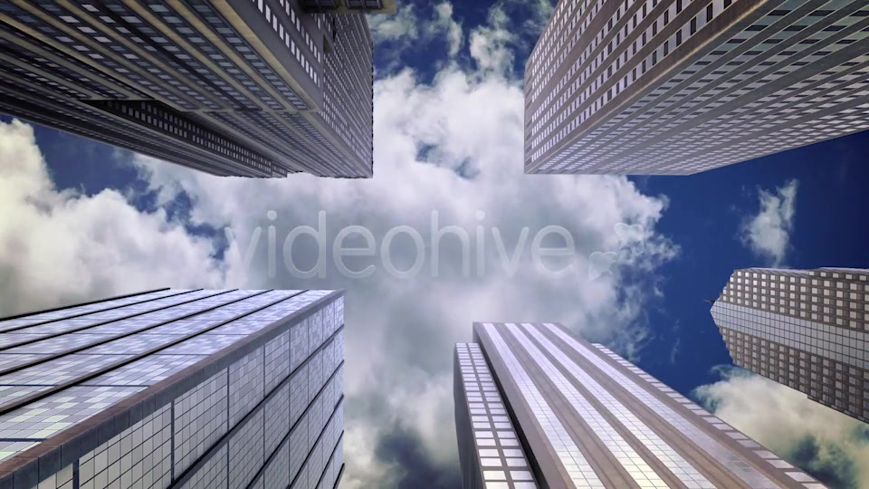 City Skyscrapers – Sun, Sky and Clouds 7 Background Videohive 14052961 Motion Graphics Image 8