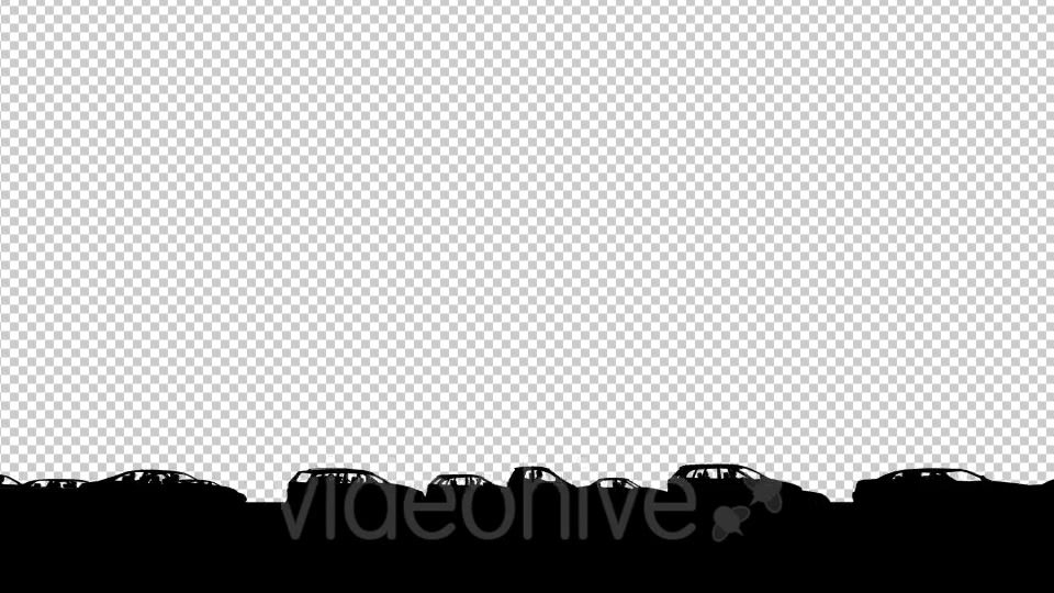 City Traffic Silhouette Videohive 19794902 Motion Graphics Image 5