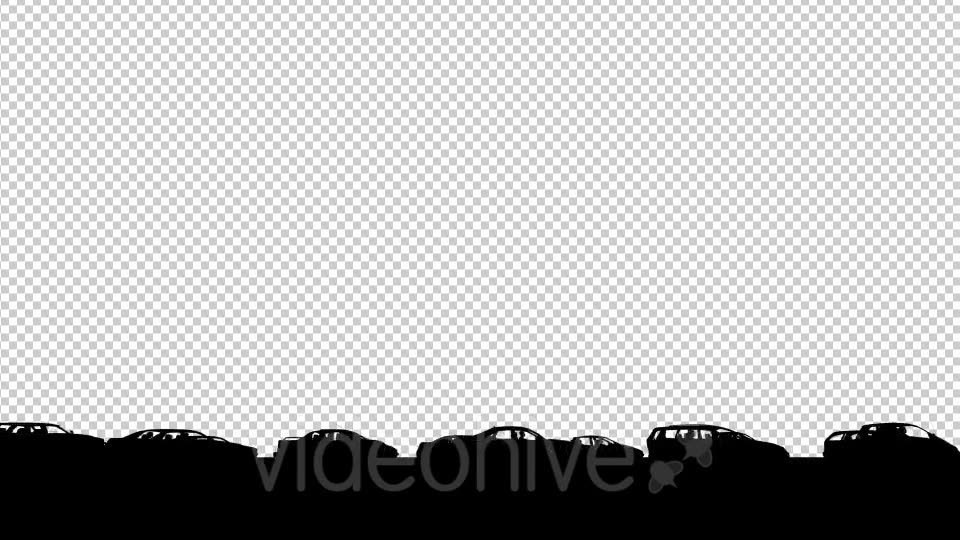 City Traffic Silhouette Videohive 19794902 Motion Graphics Image 6