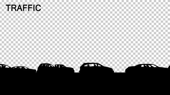 City Traffic Silhouette - Videohive 19794902 Download