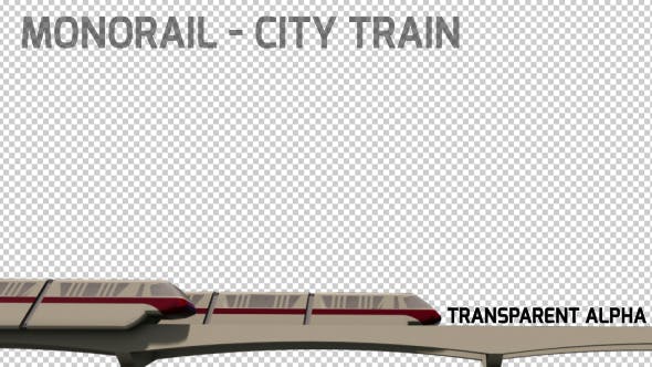 City Train Monorail - Videohive Download 19361757