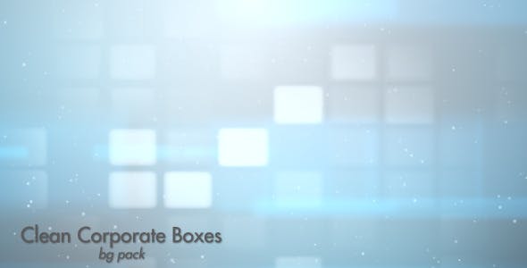 Clean Corporate Boxes Bg Pack - Download 3268054 Videohive
