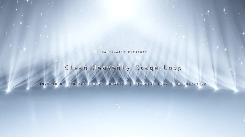 Clean Heavenly Stage 2 Videohive 16948814 Motion Graphics Image 3